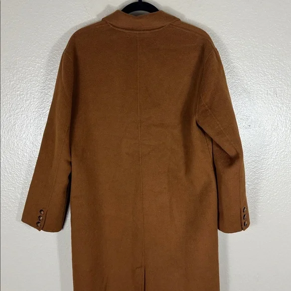 Reformation Hayden Coat in Cinnamon - Picture 8 of 9